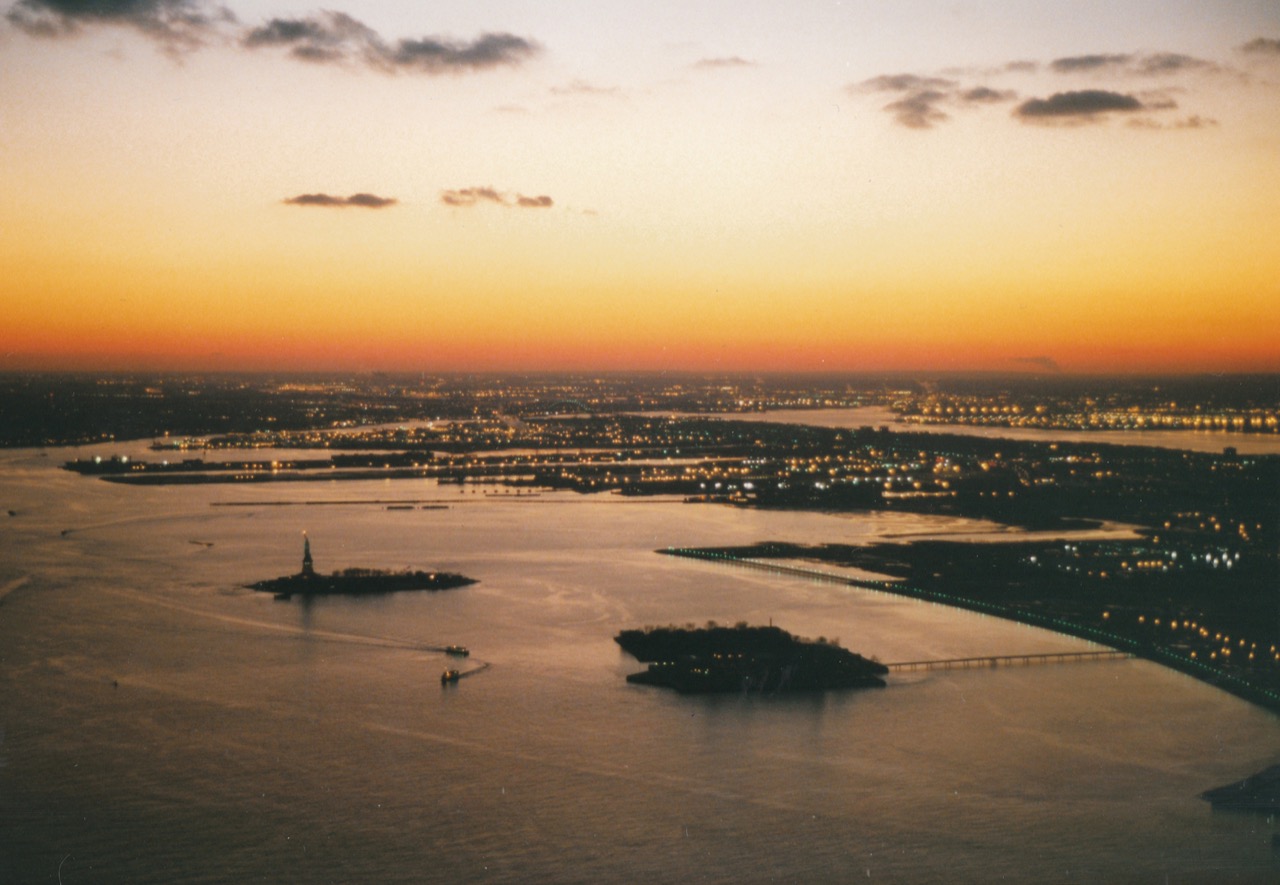 New York from the South Tower, December 1998